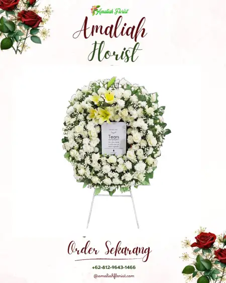 Krans Bunga Duka Tripa Makmur